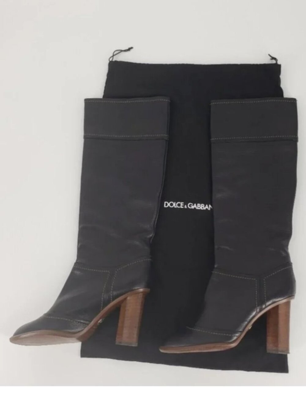 Dolce & Gabbana Leather Boots